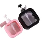 Plastic Refillable Liquid Soap Dispenser for Bathroom 