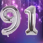 Foil Balloon for Birthday Celebration, No. 91 