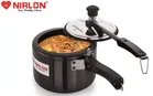 Nirlon Hard Anodised Aluminium Inner Lid Pressure Cooker 