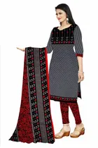 शारदा क्रिएशन क्रेप फ्लोरल प्रिंट सलवार सूट अस्टीचड 