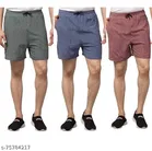 Cotton Blend Shorts for Mens (Multicolor, 28) (Pack of 3)