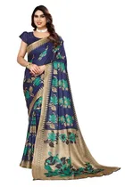 Art Silk Printed Saree for Women 