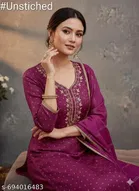 Chanderi Cotton Punjabi/All Over Suits for Women 