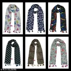 Poly Chiffon Printed Scarves for Women 