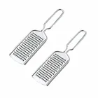 Oc9 Stainless Steel Cheese Grater For Kitchen (Pack Of 2)