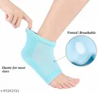 Silicone Gel Heel Socks with Full Heel Protector for Unisex 