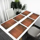 PVC Printed Dining Table Placemats 