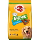 Pedigree Biscrok Biscuits Dog Treats Chicken Flavour, 500gm