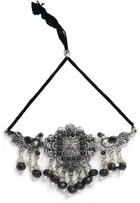 Oxidised Designer Necklace with Earrings Set for Women & Girls 