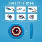 Pack of 2 Pcs Flying Disc Frisibee Ring Fitness Accessory Kit Kit