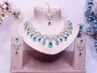 Rose Gold Finish Necklace Set for Women 