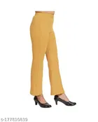 Cotton Blend Trouser for Women 