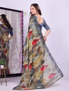 Georgette Printed Saree for Women 
