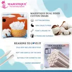 Majestique Dual-Purpose Cotton Swab Makeup Remover Stick 