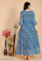 Printed Gown for Women 