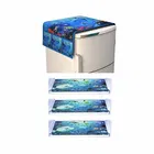 4 Pcs Fridge Cover 