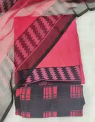 Printed Crepe Unstitched Suits Fabric for Women, Multicolor 