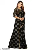 Chiffon Zari Woven Saree for Women 