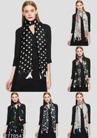 Chiffon Scarves for Women, Multicolor, Pack of 6