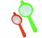 Plastic Tea Strainers for Kitchen (Multicolor, Pack of 2)