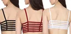 Cotton Blend Padded Bras for Women (Multicolor, 28) (Pack of 3)