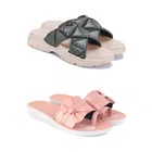 Combo of Flats with Sandals for Women 