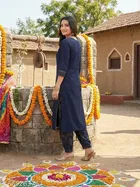 Solid Acrylic Kurta Set for Women 
