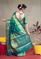 Jacquard Zari Woven Saree for Women 