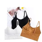 Cotton Padded Sports Bra for Women 