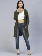 Women's Front Open Long Shrug 