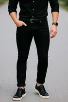 Cotton Blend Slim fit Jeans for Men 