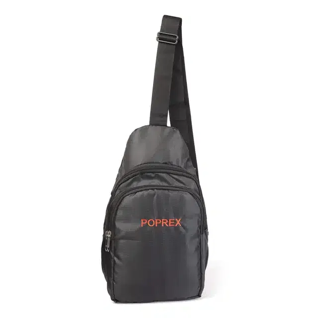 Sling Shoulder Bag for Men & Women (Black)