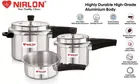 Nirlon Aluminium Pressure Cookers with Lid 