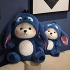Baby Plushies, Blue Lovable Huggable Soft Toy, Big Size Hooded Plush Toy for Babies,