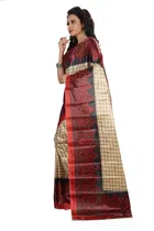 Taffeta Silk Printed Saree for Women 