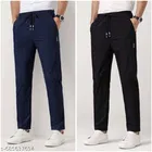 Cotton Pants for Men, Black, Pack of 2 