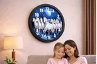 7 Horses Printed Analog Wall Clock