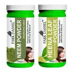 Park Daniel 100% Pure & Natural Neem Powder & Heena Leaf Powder 