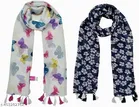 Poly Chiffon Printed Scarves for Women 
