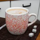 6 Pcs Ceramic Tea & Coffee Cup Set - Multicolour 6 Colour