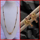 Alloy Mangalsutra with 1 Pair Earrings for Women 
