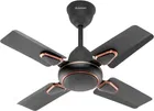 Longway Kiger P1 600 mm 4 Blade Ceiling Fan, Ultra High Speed | Smoked Brown | Pack of 1