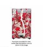 Knit Printed Front Load Washing Machine Cover 