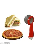 Stainless Steel Pizza Cutter (Assorted, Pack of 1)