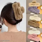 Fur Hair Clutcher for Women & Girls 