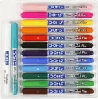 DOMS 14 Shades Brush Pen Box Pack Brush Tip Nib Sketch Pens 