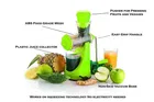 Manual Hand Juicer with 6 Pcs of Plastic Glass Set - Assorted