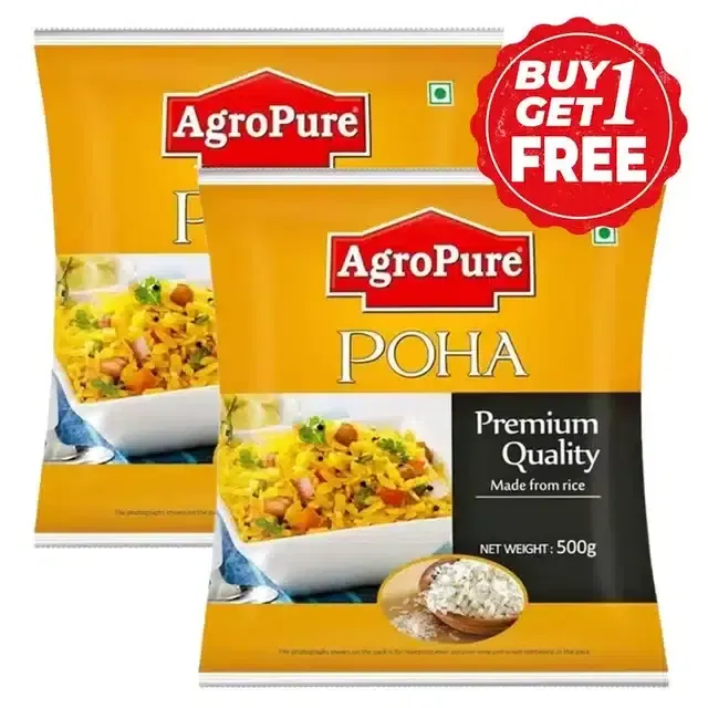 एग्रोप्योर दलिया 2X500 g (पैक ऑफ 2)
