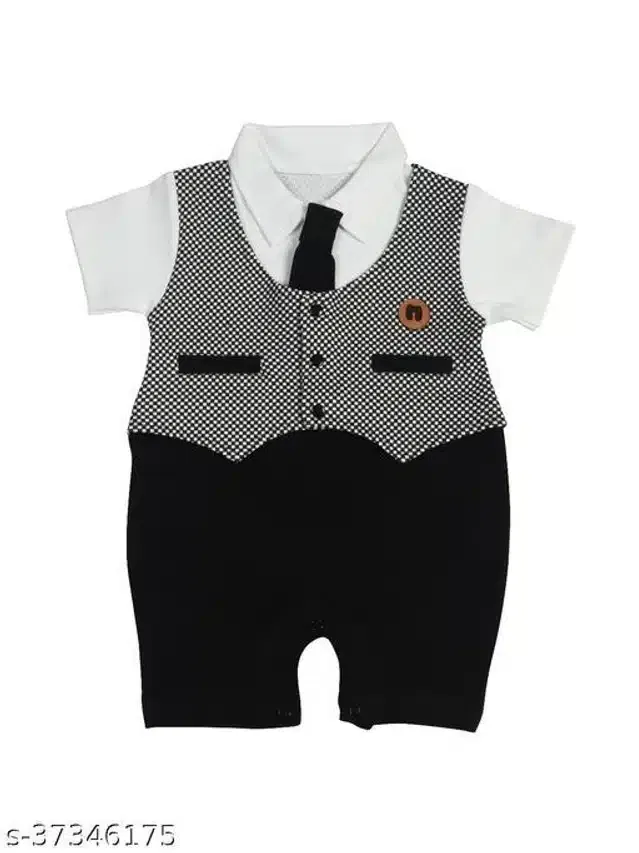 Rompers for Boys (Multicolor, 6-9 Months)