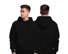 Fleece Solid Hoodie for Men 